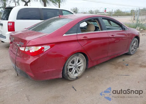 2014 Hyundai Sonata Gls из США, поврежденный, VIN 5NPEB4AC5EH944659